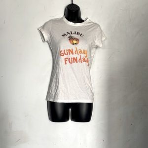 Malibu rum Sunday funday t-shirt